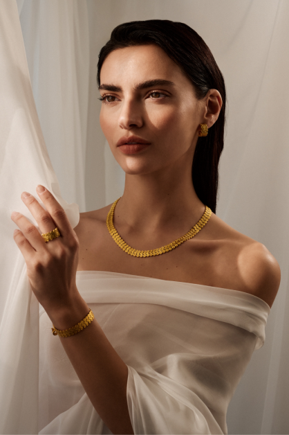 Mycenaic Lily Ring