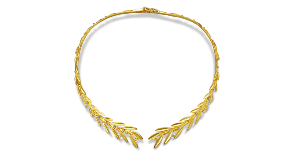 Olive Leaves Necklace