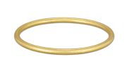 Yellow Hammered Gold Bracelet