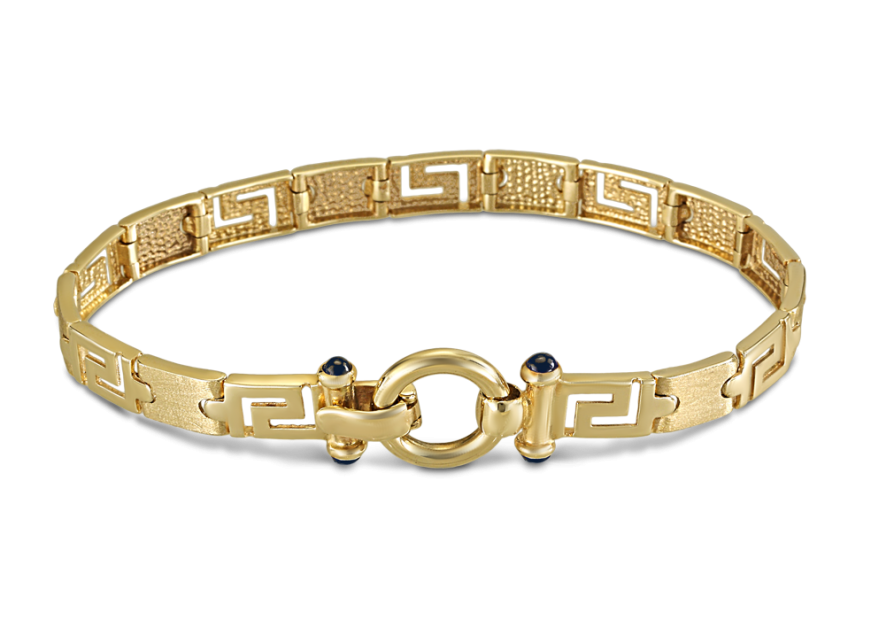 Greek key bracelet - GEORGES