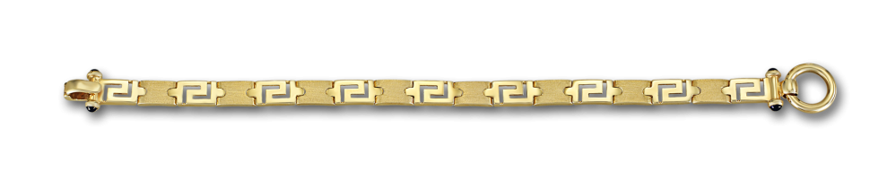 Greek key bracelet