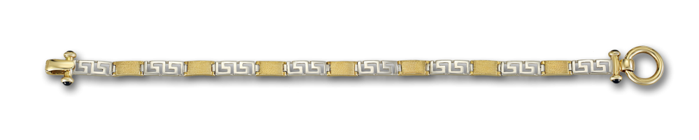 Greek key bracelet