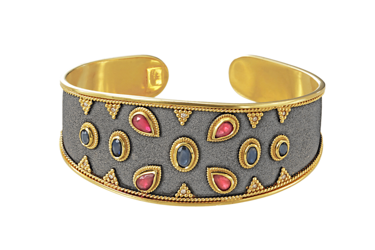 Byzantine cuff bracelet 