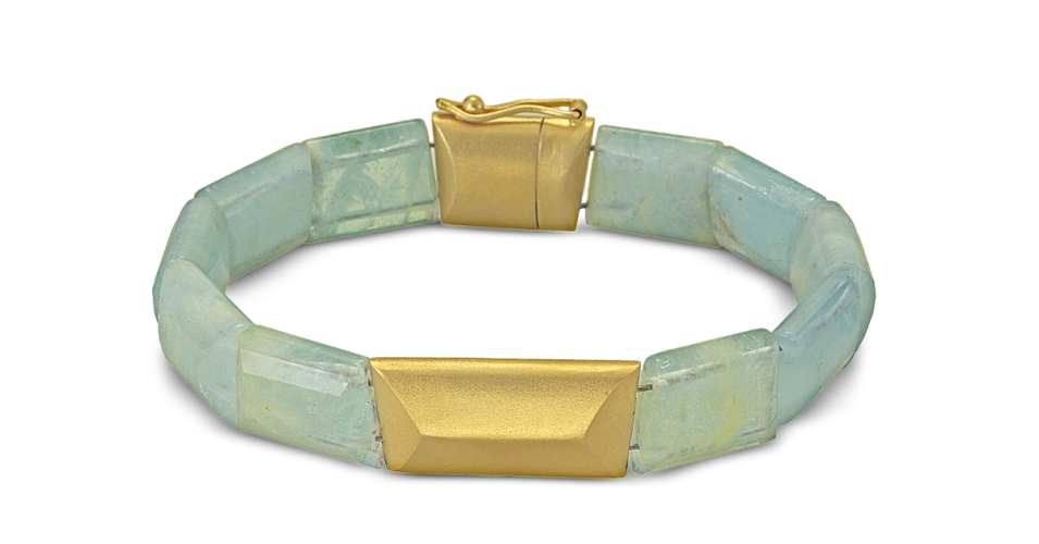 Milky Aquamarine Bracelet