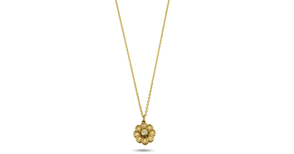 Byzantine Flower Necklace