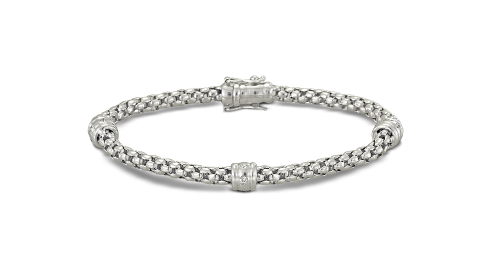 White Gold Bracelet with Diamonds