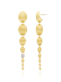 IVY "NUVOLE" GOLD AND DIAMONDS DEGRADÉ BOULES CHUNKY EARRINGS