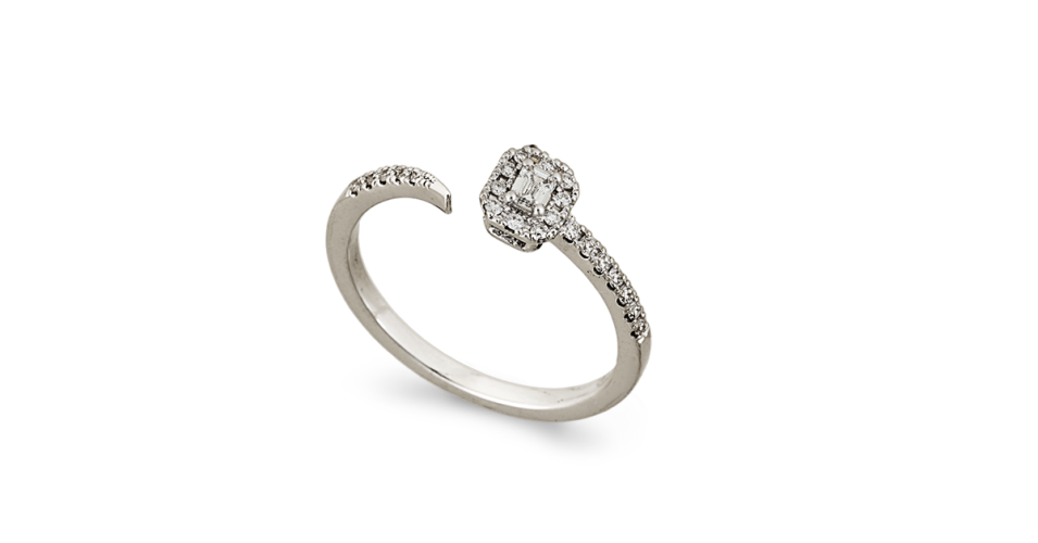 White Gold Diamond Ring