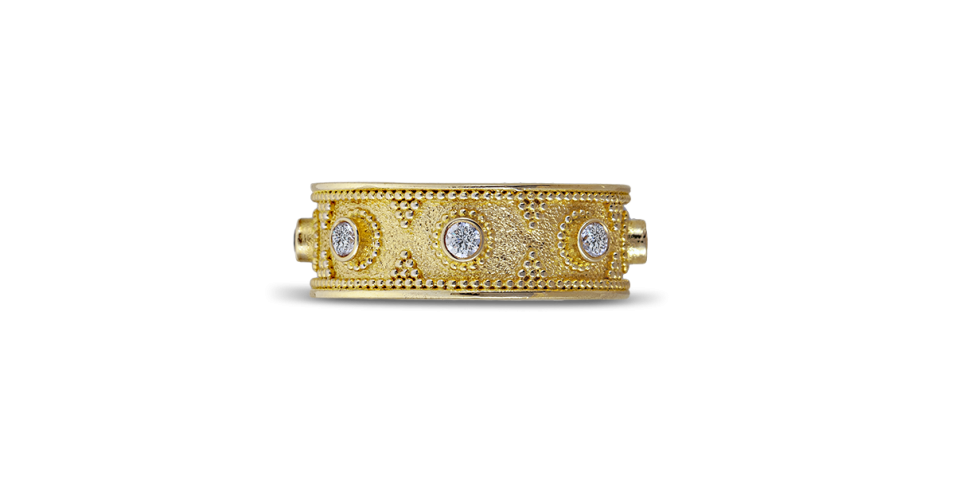 Byzantine Ring With Diamonds