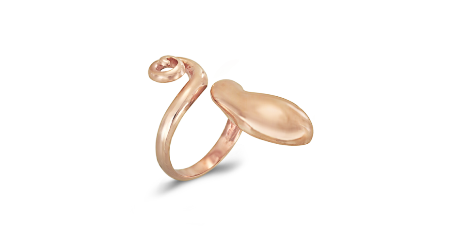 Rose Gold Snake Ring